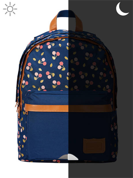 Rugzak 2 Compartimenten Tann's Blauw les fantaisies f - 22-63242 ander zicht 5